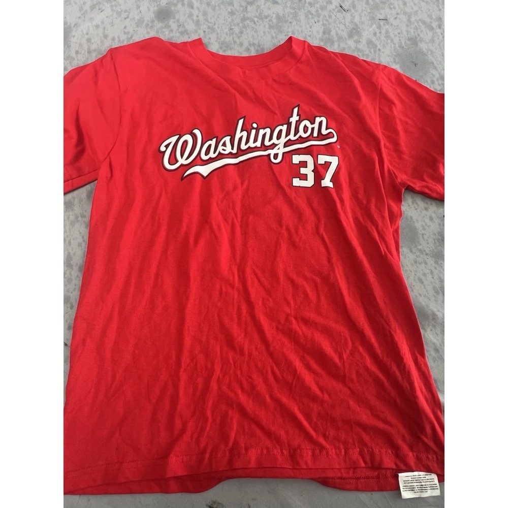 New MLB Washington Nationals Jersey Shirt Stephen‎ Strasburg #37 YOUTH Large